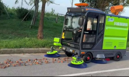 扫地车视频,高效清洁新体验